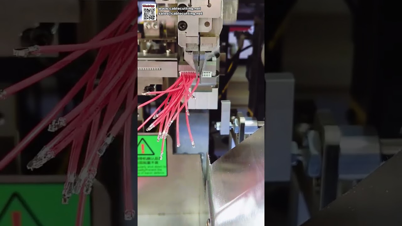 Intelligente vollautomatische Gehäuse-Einfügemaschine für die Kabelbaumverarbeitung