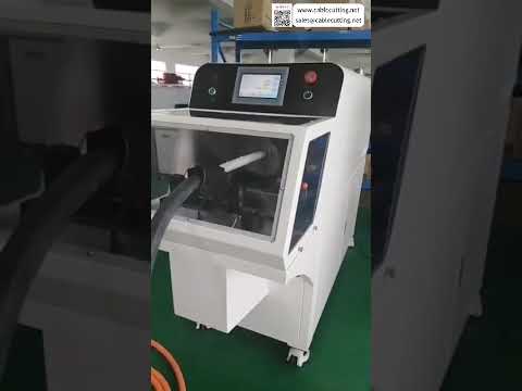 Automatischer Großflächen-Koaxialkabel-Abisolierer 400 mm² – Kurzversion mit anpassbaren Einstellungen und hohem Durchsatz