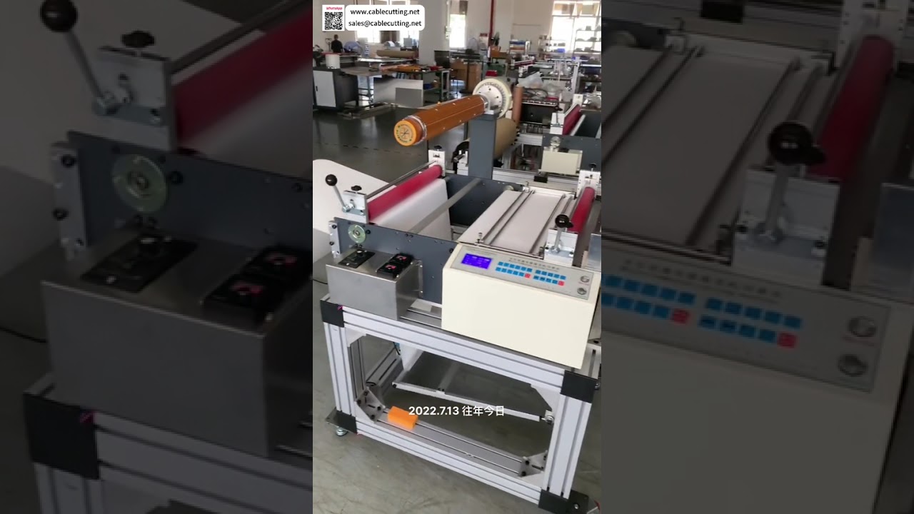 Hochpräzise automatische Rollenschneidanlage für saubere Papierbögen – effizientes High-Speed-System