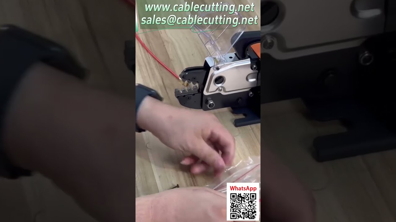 Pneumatische Kabelschuh-Crimpmaschine mit Magnetventil – Geschwindigkeit & Effizienz steigern