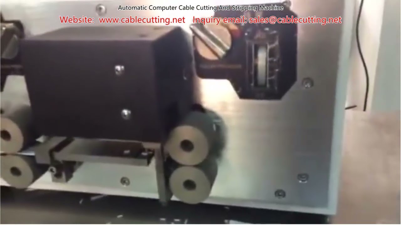 Automatische Computerkabel-Schneid- und Abisoliermaschine
