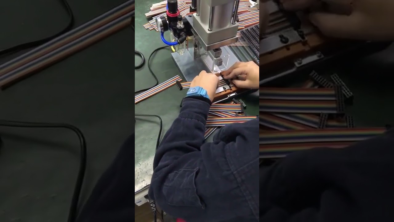 Kabelbaum-Pressmaschine | Hochpräzise Pressmaschine für Kabelverarbeitung #Maschine #Kabelschälmaschine #Fabrik