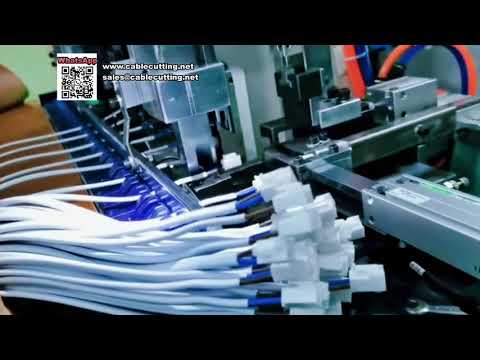 Intelligente automatisierte Gehäuseeinsteckmaschine für die Kabelbaumfertigung