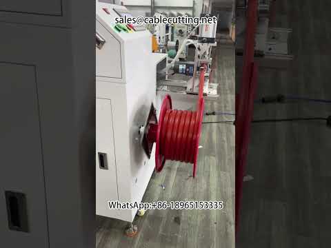 Feuerwehrschlauch-Aufwickelmaschine mit Meterzähler – Präzise Längenmessung & automatisches Aufwickeln