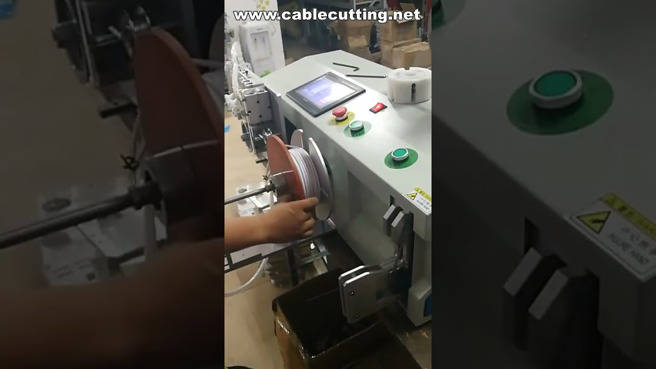 Automatische Drahtwickelmaschine für USB-Kabel | Effiziente Sortierung & Bündelung