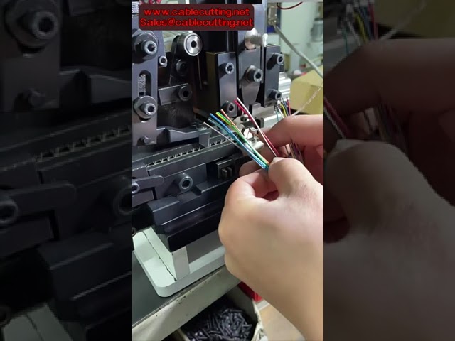 XH2 54 Halbautomatische Terminal-Crimpmaschine für Molex & JST Kabel – Abisolier- und Crimp-Funktion