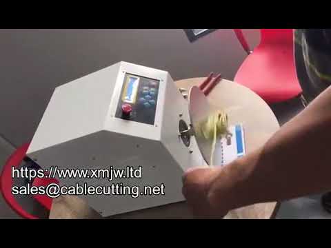 WPM 1070 Automatische Drahtwickelmaschine für kleine Kabelspulen – effizientes Binden und Wickeln