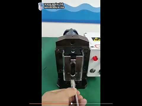 Automatische RJ45-Crimpmaschine für Netzwerkkabel und Telefonleitungen – Effiziente Steckverbinder-Herstellung