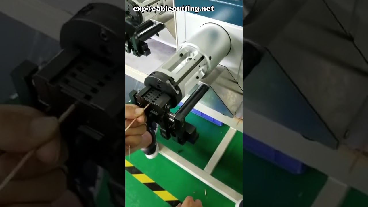 RG316 Koaxialkabel-Abmantelungsmaschine – Präzise und effizient
