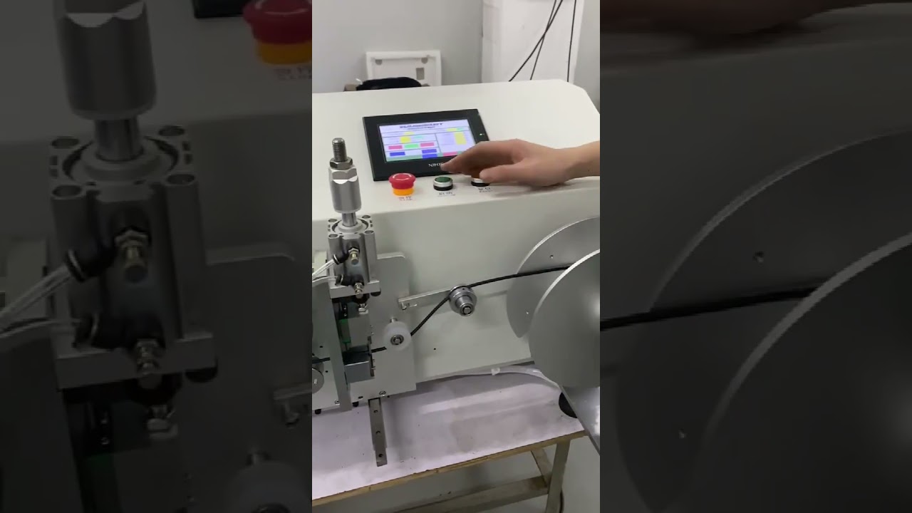4-in-1 Spulenwickelmaschine mit Touchscreen – Automatische Dosenwicklung, Meterzählung & Schneiden für Draht 60-300 mm