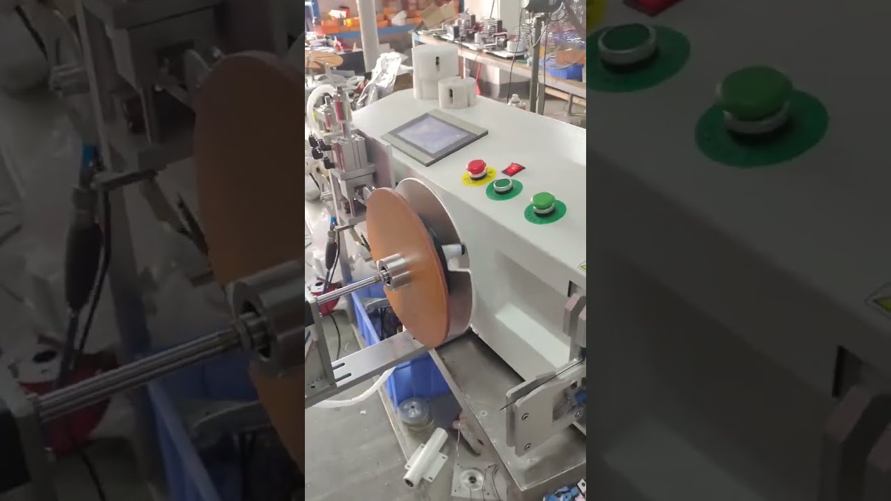 Präzise Kabel- & Schlauchverarbeitung: Meterzählen, Ablängen, Wickeln & Binden – Automatische Maschine für die Fabrik