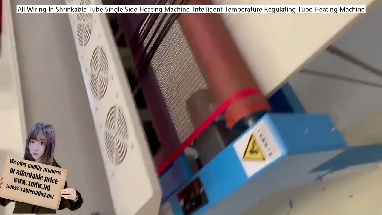 Effiziente Einseiten-Heizmaschine für Schrumpfschläuche mit intelligenter Temperaturregelung – Kabelkonfektionierung automatisieren