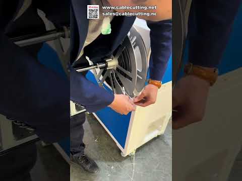 Präzise automatische Meterzähl-, Schneid- und Wickelmaschine für Seile und Schläuche
