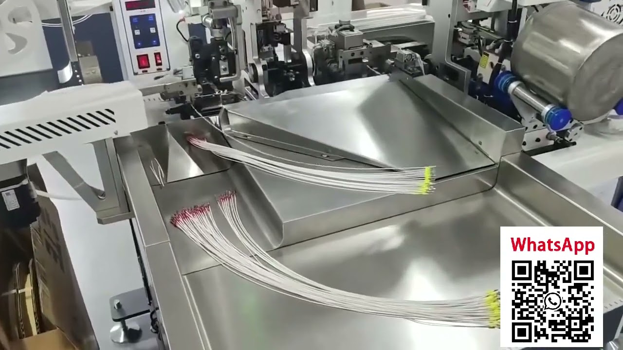Doppel-Crimp- und Dichtungseinführungsmaschine – Werksvorführung für industrielle Automatisierung