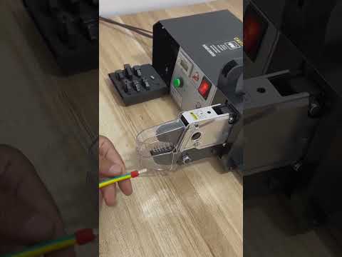 Vielseitige elektrische Crimpmaschine mit Schneid-, Abisolier- und Crimpfunktionen | Fabrikautomatisierung