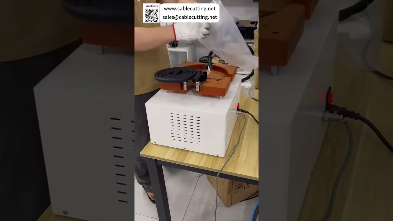 Drahtwickel-, Sortier- und Flachwalzmaschine für effizientes Binden und Verpacken – Kurzversion
