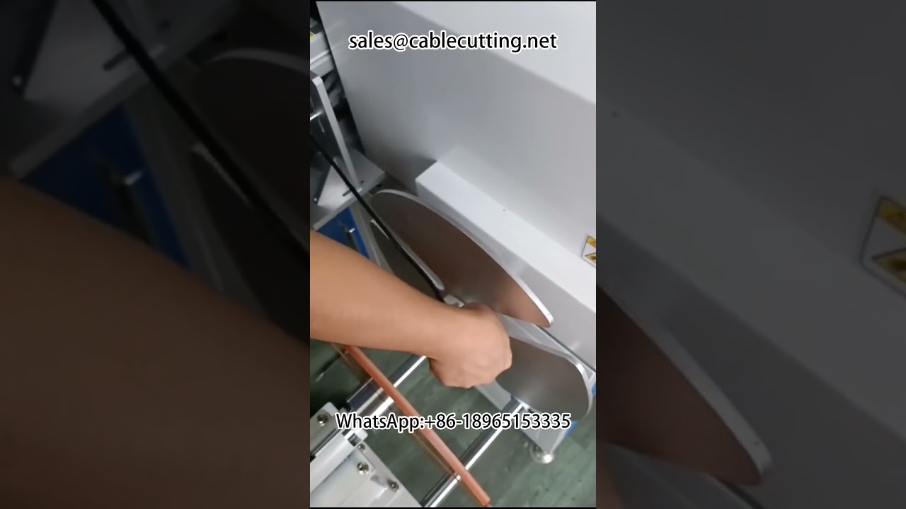 Präzisions-Drahtwickelmaschine mit Meterzählung und Reihenpositionsschneiden für Kabelbaumherstellung