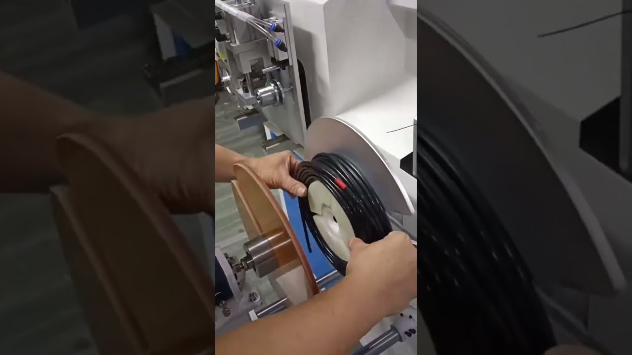 Automatische Zähl-, Sortier-, Schneide- und Bindemaschine für Tropfbewässerungsschläuche
