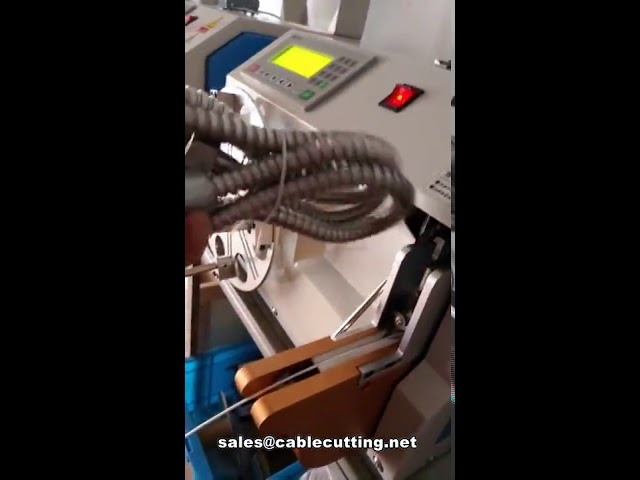 Flexible Leitungswickel- und Bindemaschine für Wasserrohre – Automatisierte Verpackungslösung