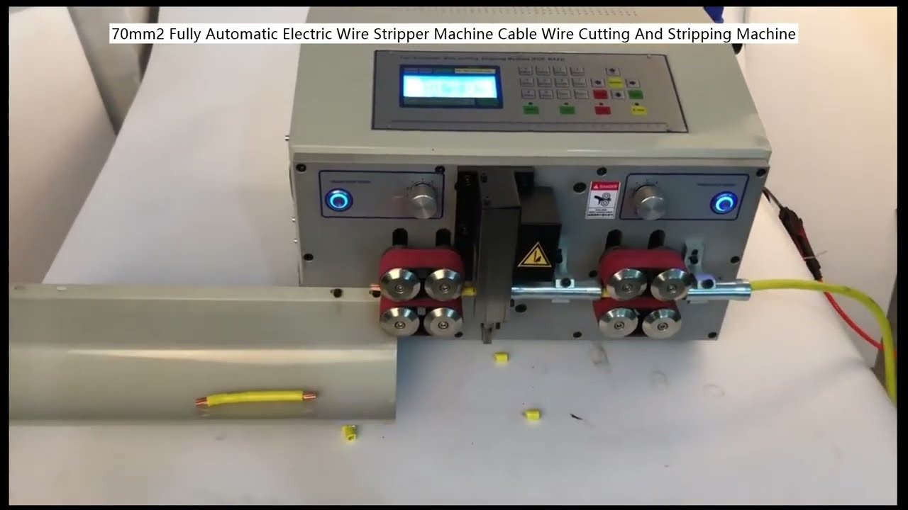 70mm² Vollautomatische Kabel-Abisoliermaschine – Präzises Schneiden und Abisolieren