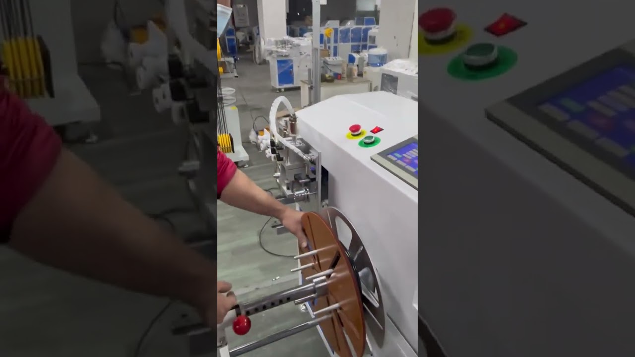 Multifunktionale Drahtspulmaschine: Automatisiertes Messen, Sortieren, Schneiden, Wickeln & Binden