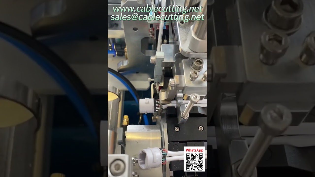 Automatische RJ45 Crimpmaschine mit Vibrationszuführung – Vollständige Kontaktverarbeitung
