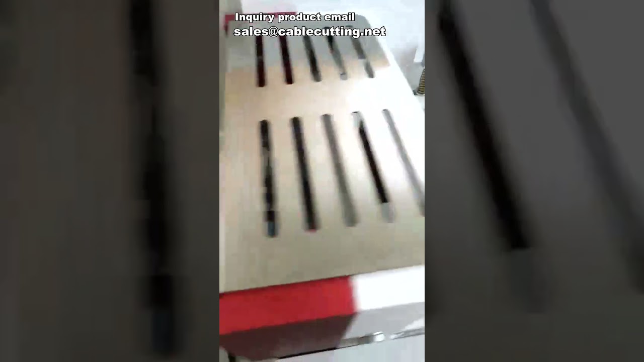 Automatische PVC-Schlauch-Schneidemaschine, Automatische Kabelschlauch-Schneidemaschine, Schrumpfschlauch-Schneidemaschine