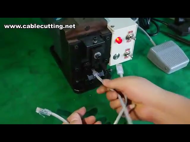 Tragbares Kabelschuh-Crimpwerkzeug – für Aderendhülsen, Pin-Terminals & Netzwerkkabel