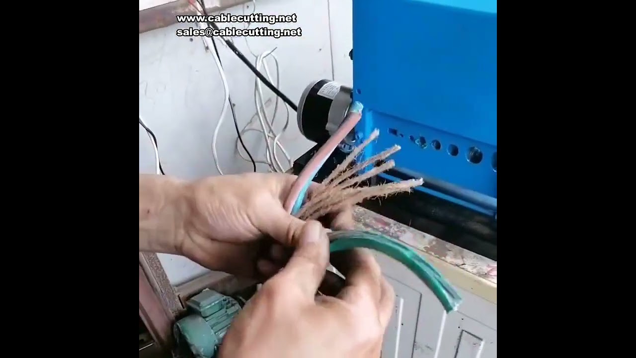 120-Quadrat-Abisolierautomat für Kabel 2-32 mm | Automatische Entmantelung für Aluminium & Kupfer
