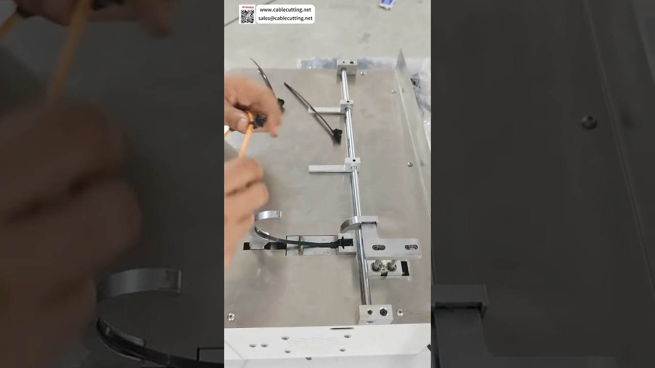 Maschine für kundenspezifische Kabelbinder - Automatisches Verriegeln und Abschneiden des Endes, Hochgeschwindigkeits-Bündelungswerkzeug