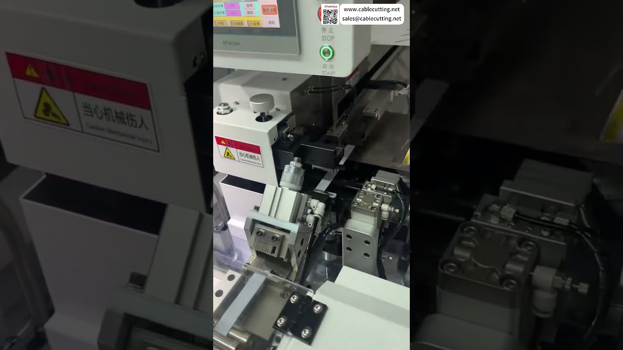Fully Automatic Ribbon Cable Terminal Processing Machine Smooth Operation Process Tool Set