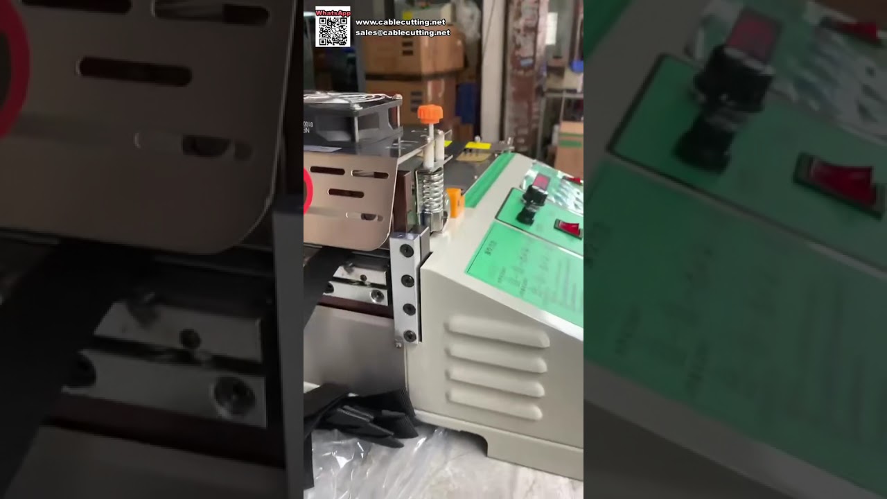 Automatische Schrumpfschlauch-Schneidemaschine – Hochgeschwindigkeits-Präzisions-Schneidgerät