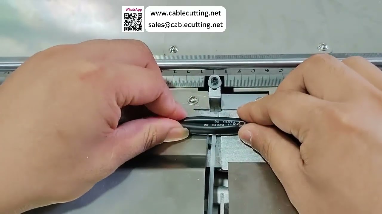 Automatische Nylon-Kabelbinder-Maschine — speziell für 100 mm Binder