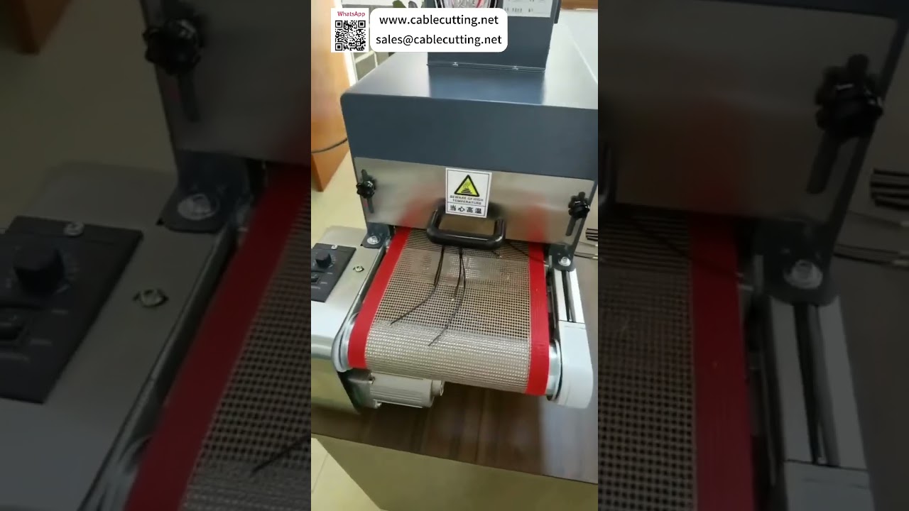 Kompakte Desktop-Wärmeschrumpfschlauch-Backmaschine für bequemen und flexiblen Aufbau beim Umzug