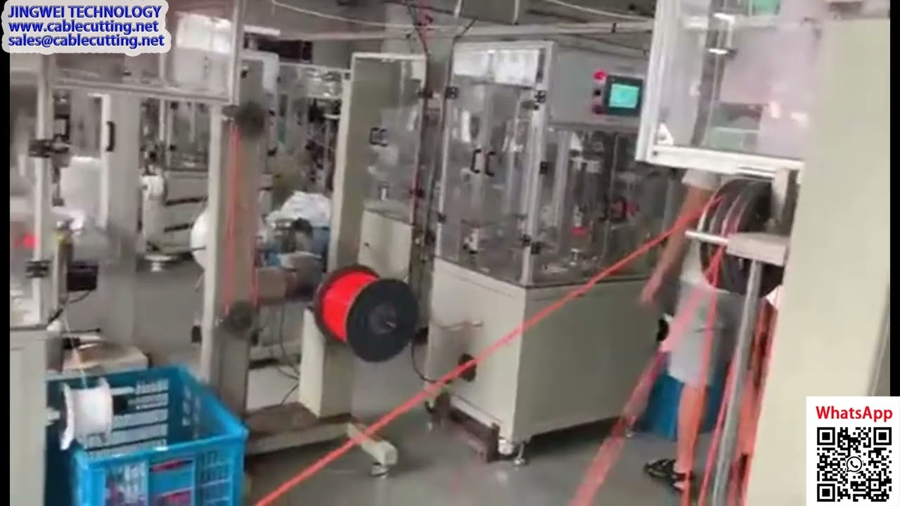 Automatische Wickelmaschine für die Produktion von kartenverpackter Trimmerschnur
