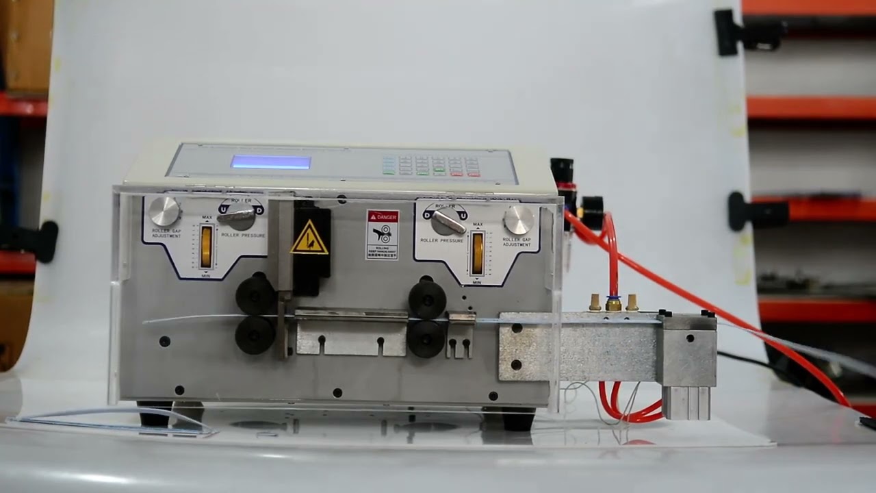 Automatische Abisolier-, Abmantelungs- und Schneidemaschine für Computerkabel SWT-508 PX2 – kompatibel mit Flex-Flachbandkabeln