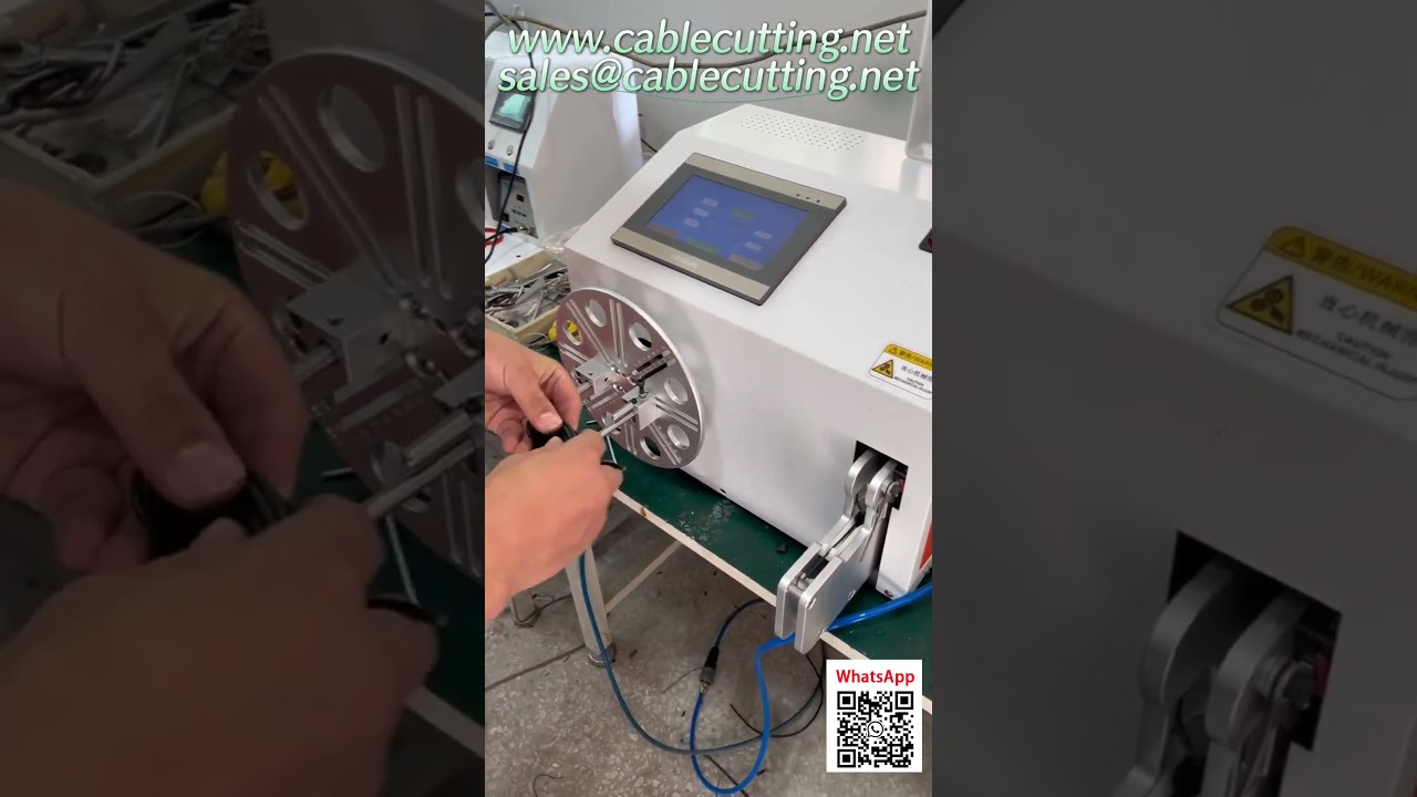 Halbautomatische Kabelbindemaschine – Effiziente Drahtmontage und Verpackung
