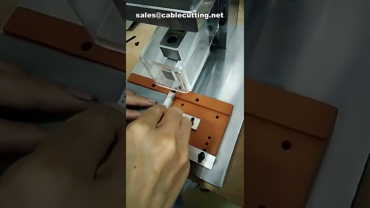 IDC-Kabelcrimp-Maschine einstellen: Pneumatisches Crimpen für 8p bis 64p Flachbandkabel – Schritt-für-Schritt-Anleitung