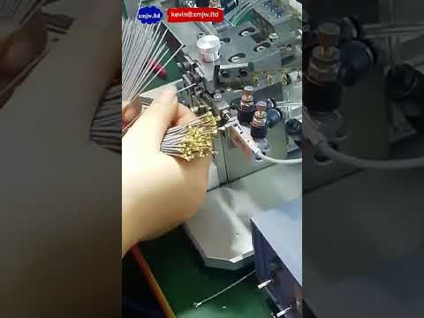 Automatische I-PEX Koaxialkabel-Crimpmaschine: Präzise & Effizient