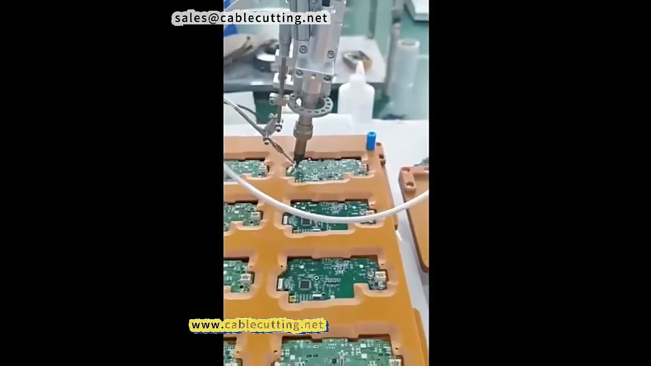 Automatische Lötmaschine für PCB, LED-Panels & Kabelverarbeitung – Effizient & Präzise