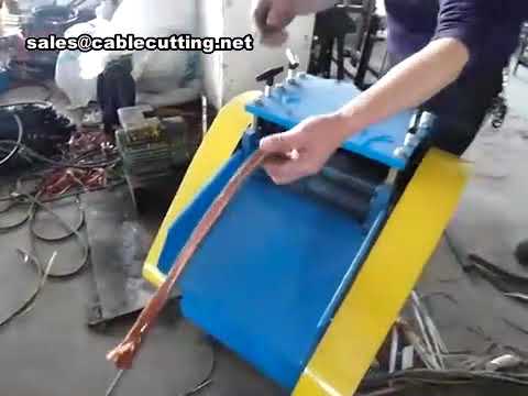 Kupferkabel-Abisoliermaschine & Recycling – Effiziente Drahtverarbeitung für Schrottkabel