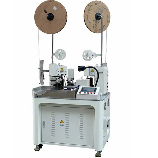 Automatische Doppelkabel-Kontaktcrimpmaschine WPM-180