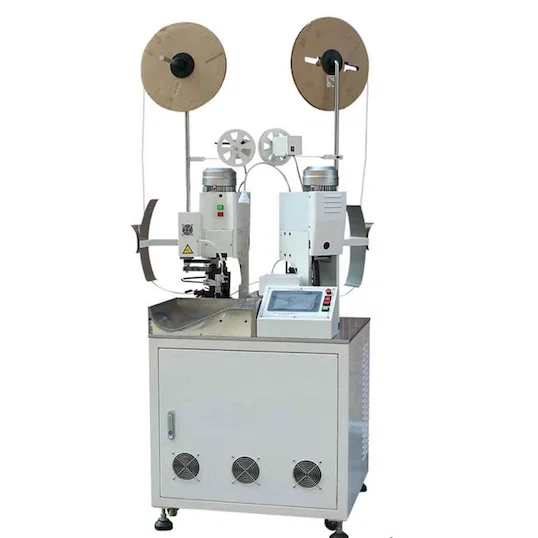 Automatischer Drahtschneider, Abisolierer, Crimper (Doppelseitig)