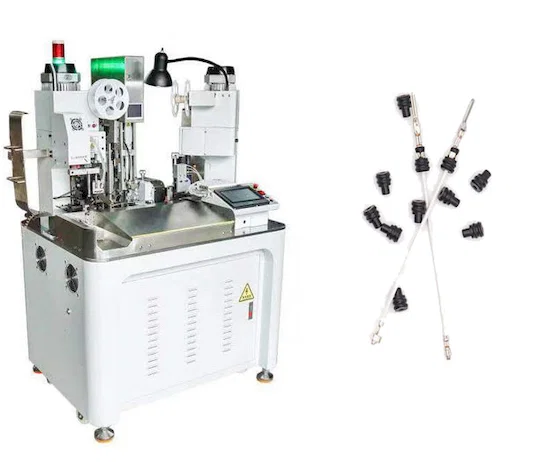 Automatische Wasserdichtungs-Crimp- und Einführmaschine WPM-078H