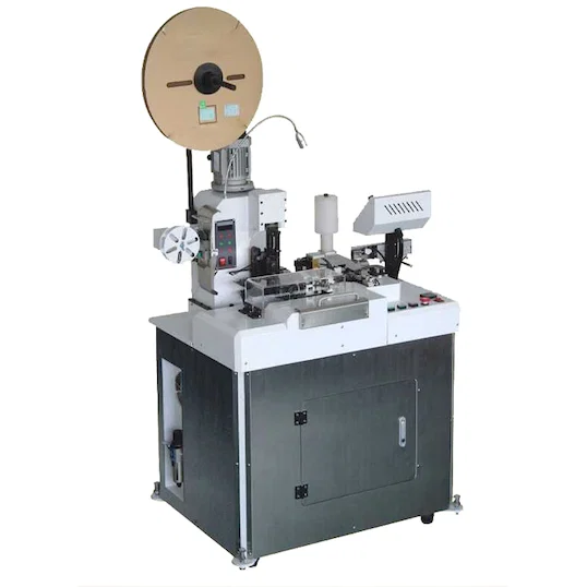 Automatischer Drahtschneider, Abisolierer, Crimper, Verzinner