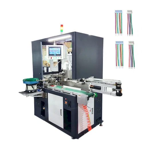 Automatischer Drahtcrimper mit Gehäuseeinführung WPM-5505