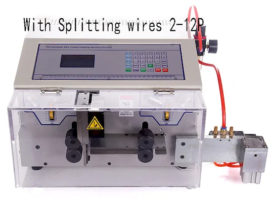 Flachkabel-Abisolier- und Splittmaschine WPM-09E+S