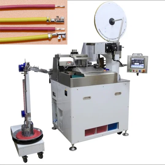 Automatischer Drahtschneider, Abisolierer, Dual-End-Prozessmaschine