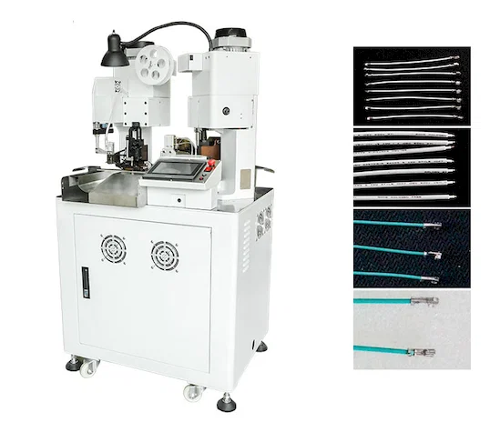 Automatischer Servo-Kabel-Doppelseitencrimper