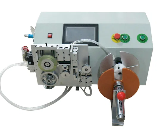 Halbautomatischer Kabelschneider, Wickler, Zähler WPM-2009LC